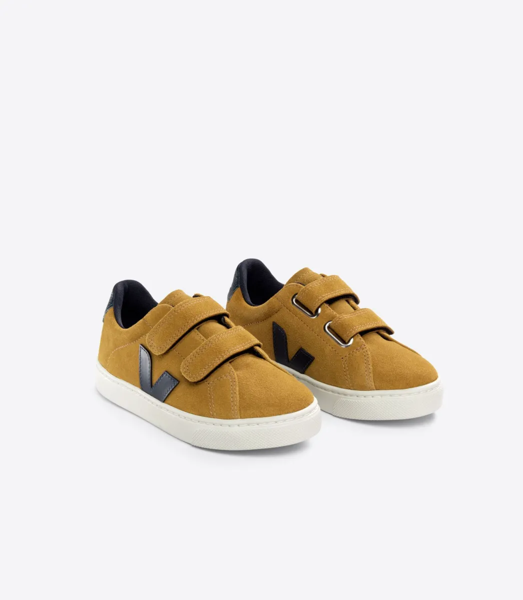 Kids VEJA ESPLAR SUEDE CAMEL NAUTICO