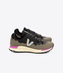 Women VEJA FITZ ROY TREK-SHELL BLACK OXFORD GREY KAKI