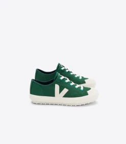 Kids VEJA FLIP ELASTIC LACES CANVAS POKER PIERRE