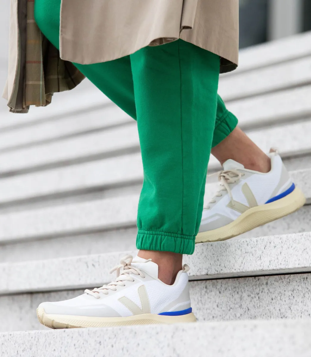 Women VEJA IMPALA ENGINEERED-MESH EGGSHELL PIERRE BUTTER