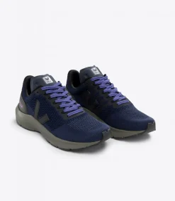 Women VEJA MARLIN V KNIT NIL BLACK KAKI SOLE