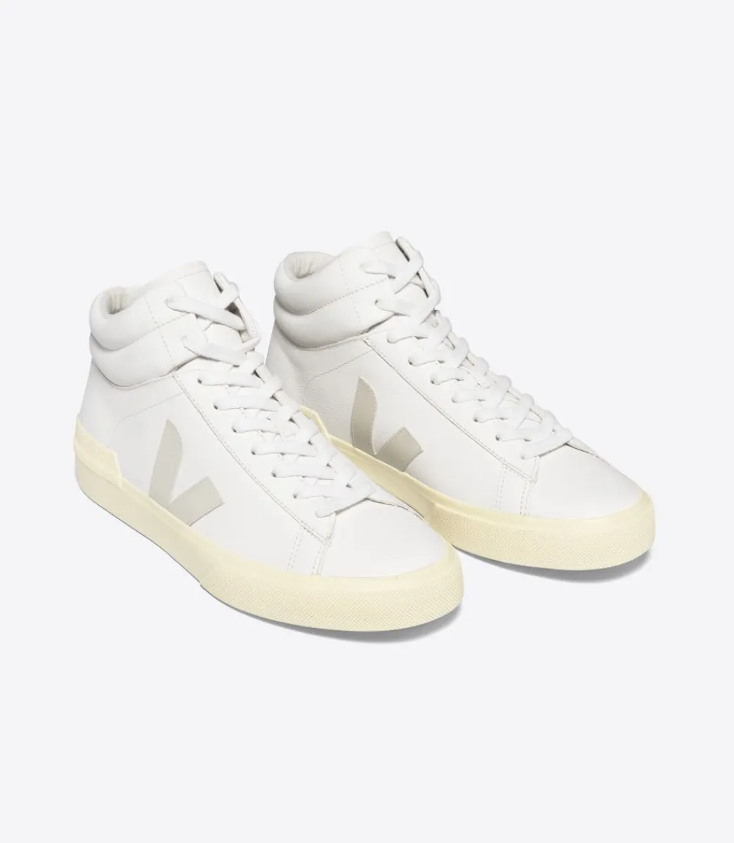 Women VEJA MINOTAUR LEATHER WHITE PIERRE BUTTER