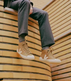 VEJA NOVA HIGH TOP CANVAS TENT PIERRE