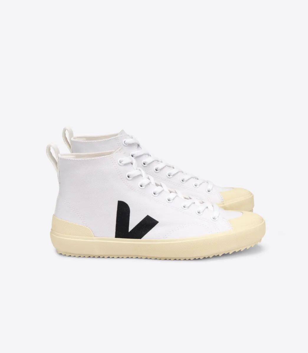 VEJA NOVA HT CANVAS WHITE BLACK BUTTER SOLE