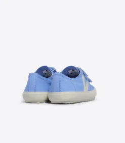 Kids VEJA OLLIE CANVAS AQUA PIERRE