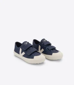 Kids VEJA OLLIE CANVAS MARINE PIERRE
