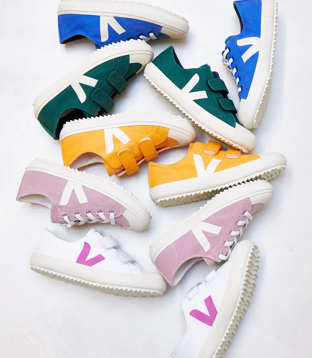 Kids VEJA OLLIE CANVAS OASIS PIERRE