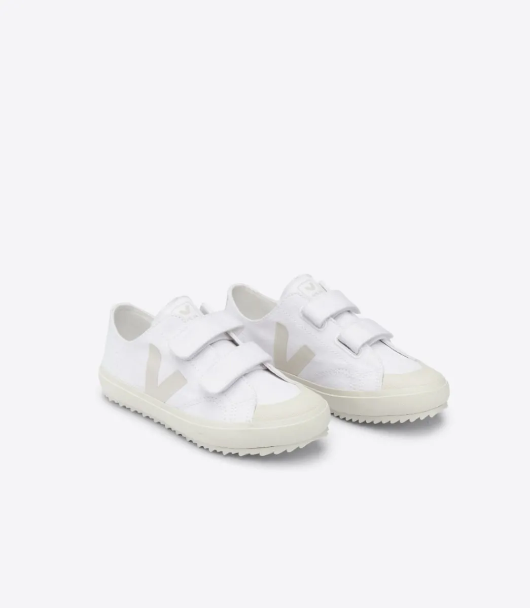 Kids VEJA OLLIE CANVAS WHITE PIERRE
