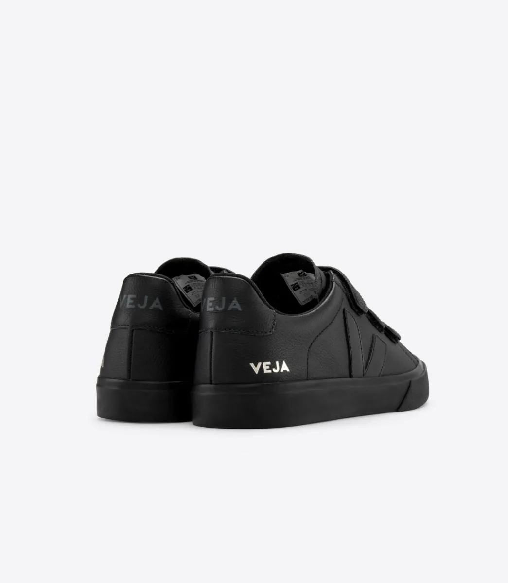 Women VEJA RECIFE LEATHER FULL BLACK