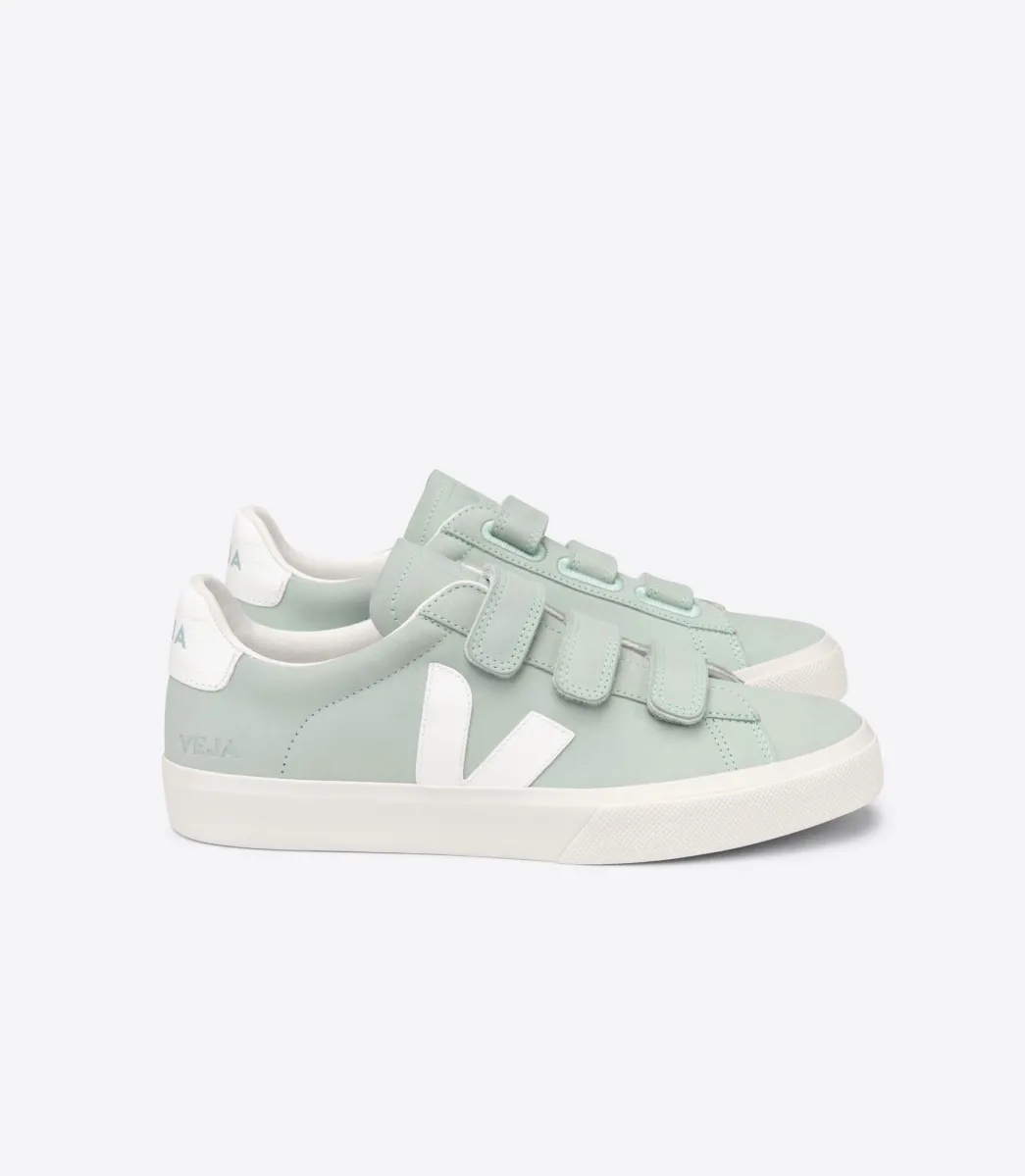 VEJA RECIFE NUBUCK MATCHA WHITE