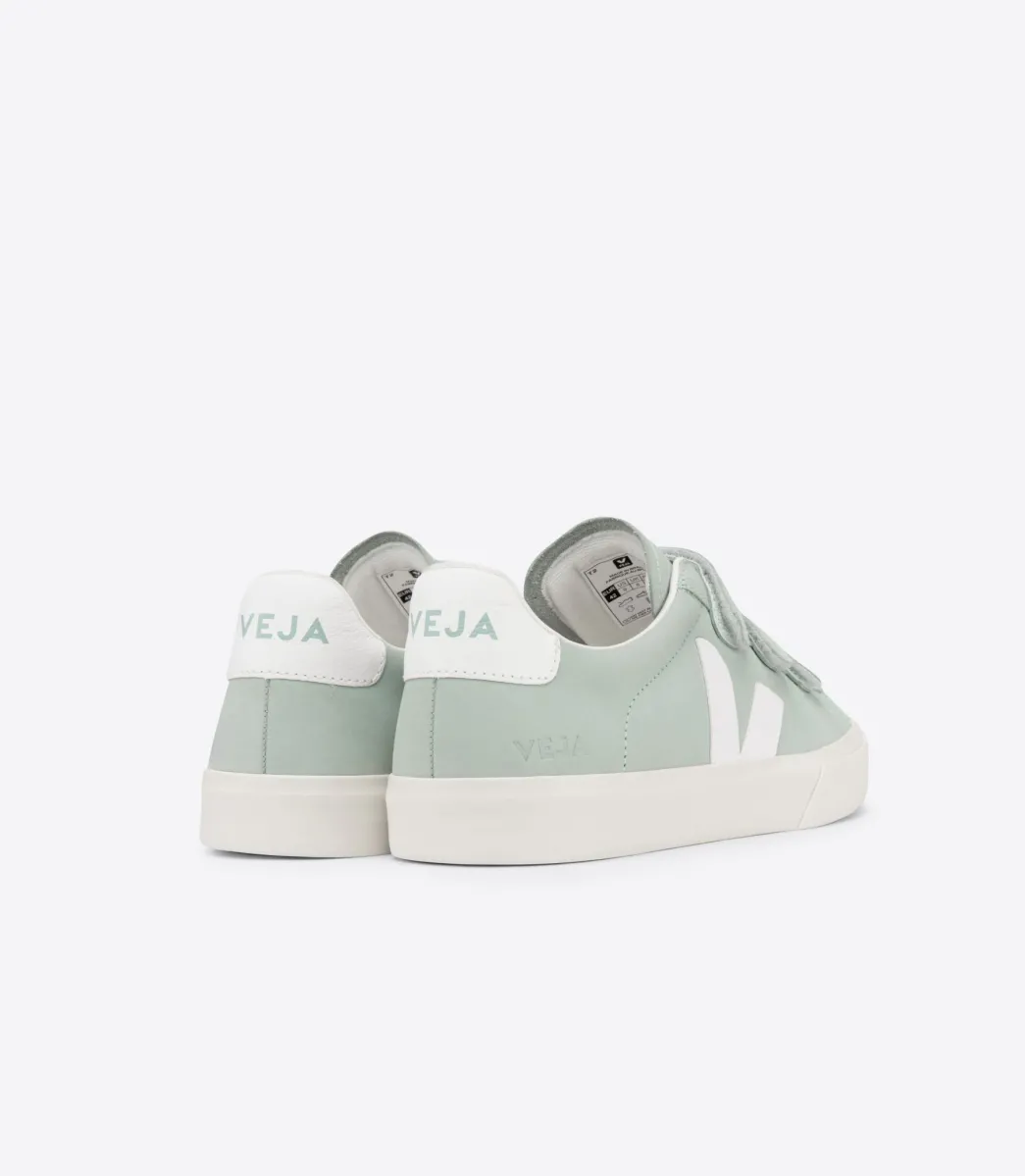 VEJA RECIFE NUBUCK MATCHA WHITE