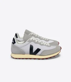Women VEJA RIO BRANCO ALVEOMESH LIGHT GREY BLACK