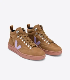 VEJA RORAIMA NUBUCK BROWN LAVANDE