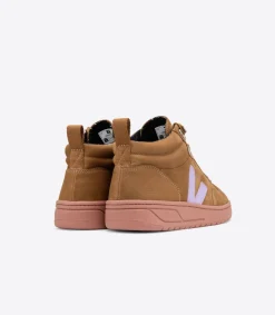 VEJA RORAIMA NUBUCK BROWN LAVANDE