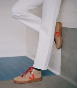 VEJA RORAIMA SUEDE DESERT ORANGE GUM SOLE