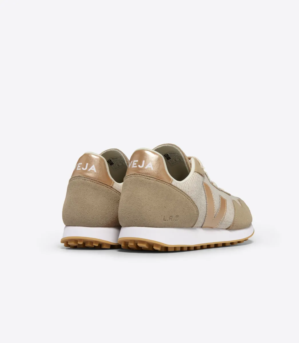 Women VEJA SDU J-MESH NATURAL PLATINE