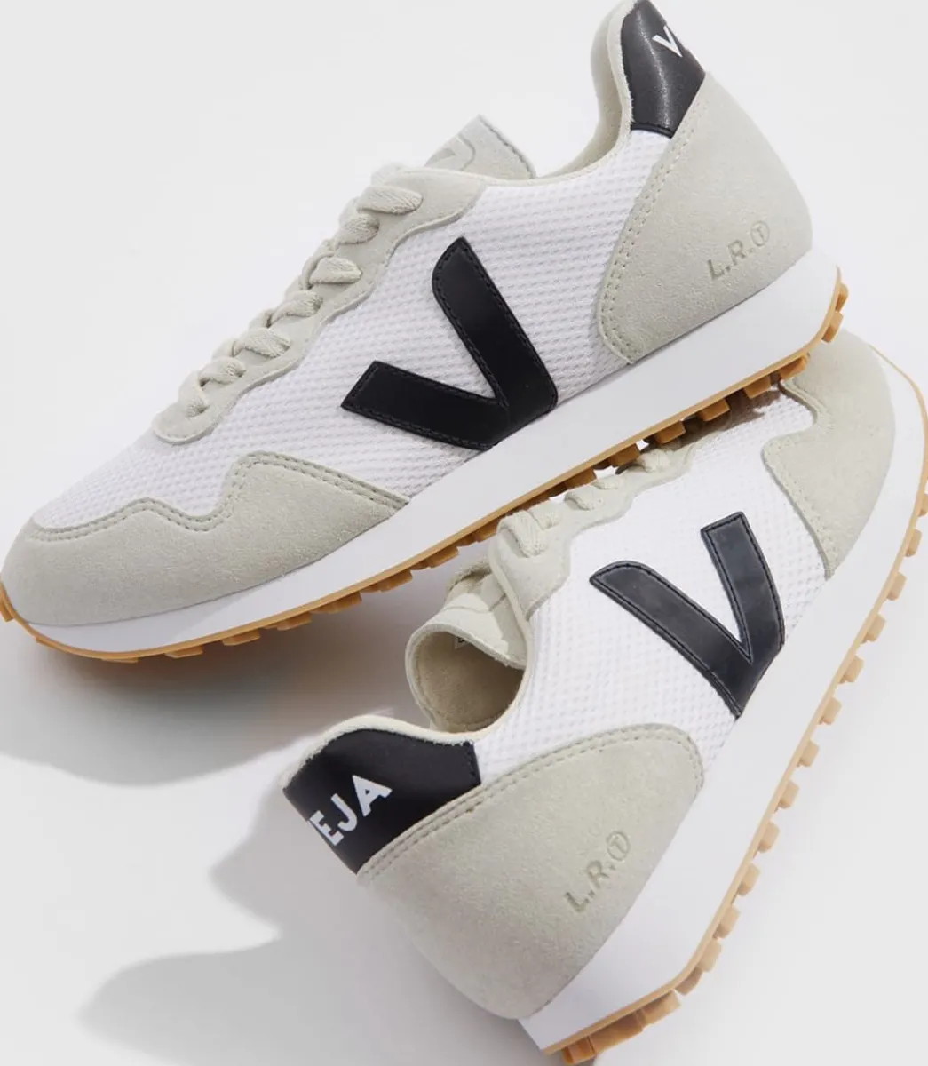Women VEJA SDU REC ALVEOMESH WHITE BLACK NATURAL
