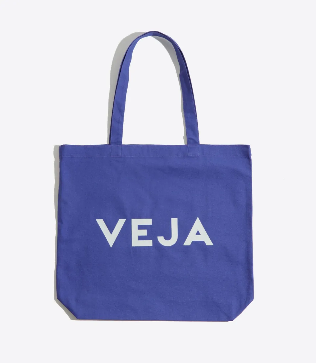 Women VEJA TOTE BAG COTTON INDIGO