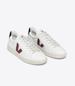 Women VEJA URCA CWL WHITE MARSALA BLACK