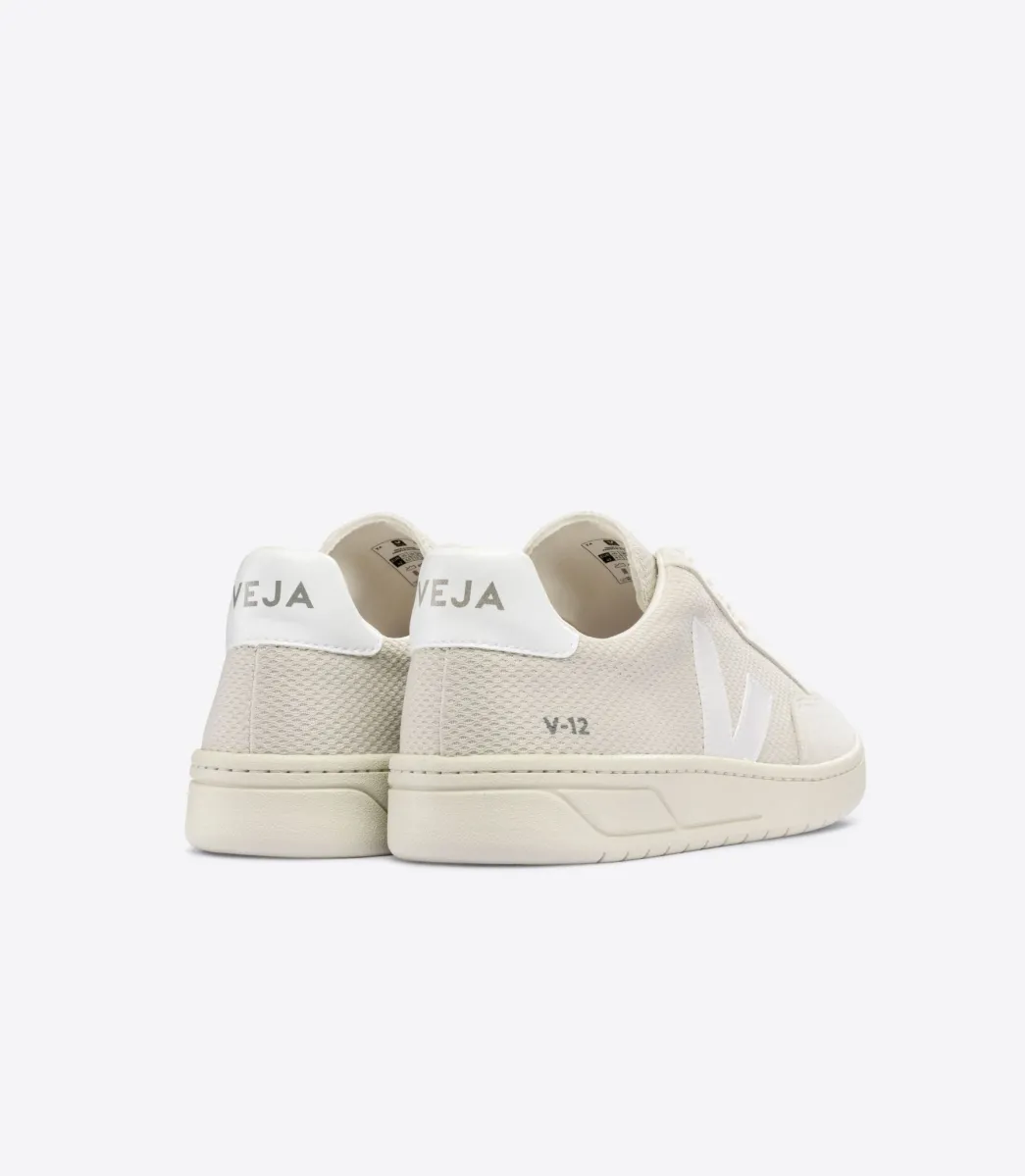 VEJA V-12 ALVEOMESH NATURAL WHITE