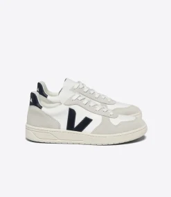 Women VEJA V-10 B-MESH WHITE NAUTICO