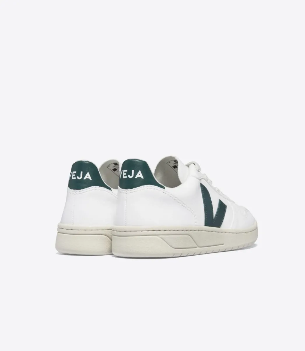 Women VEJA V-10 CWL WHITE BRITTANY