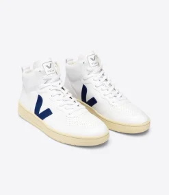VEJA V-15 CWL WHITE COBALT BUTTER SOLE