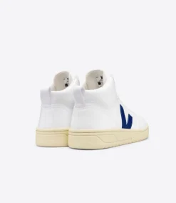 VEJA V-15 CWL WHITE COBALT BUTTER SOLE