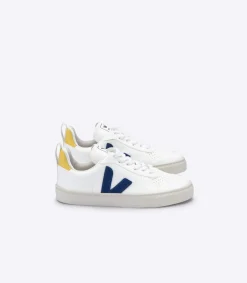 Kids VEJA V-10 CWL WHITE COBALT TONIC