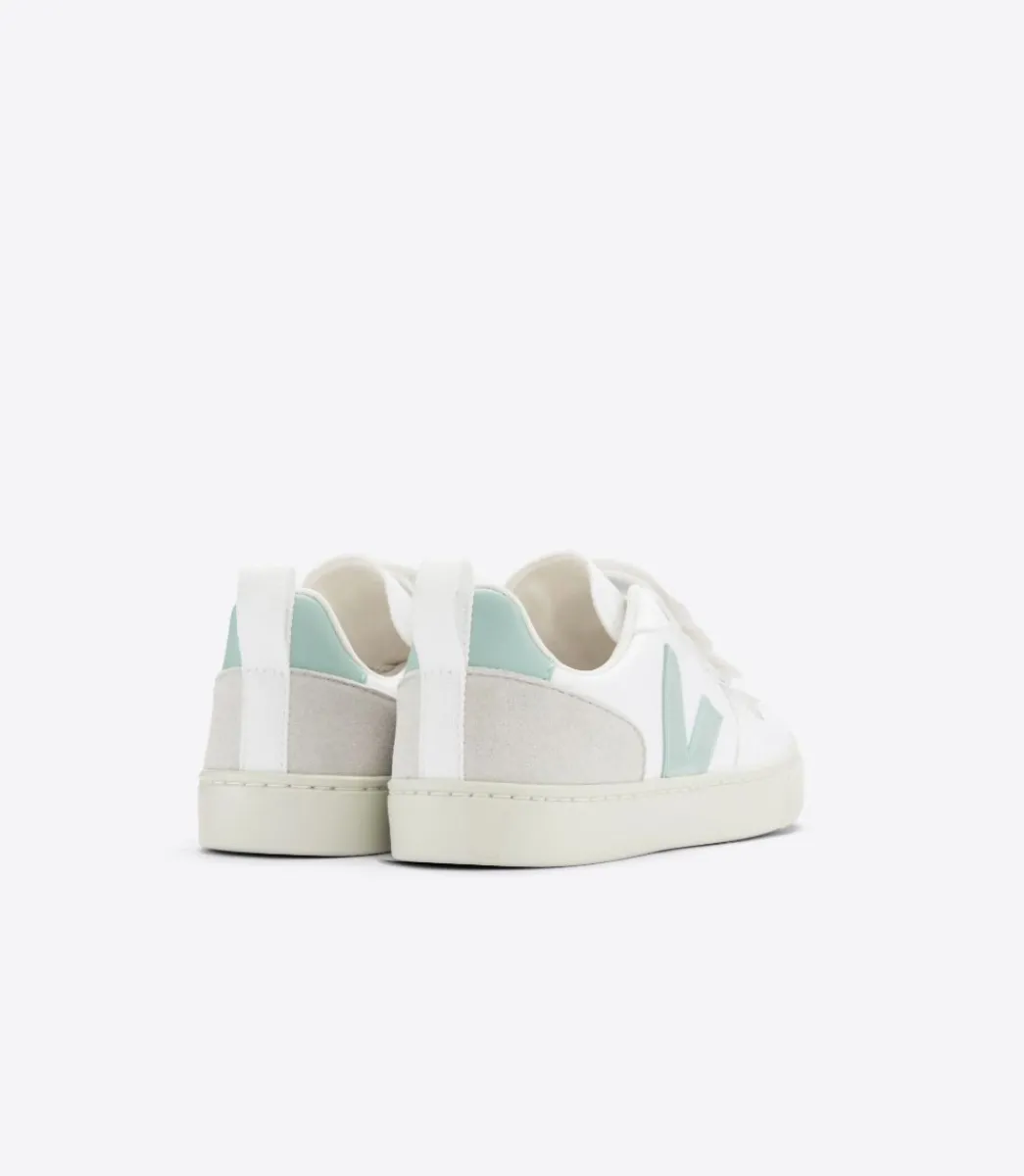 Kids VEJA V-10 CWL WHITE MATCHA