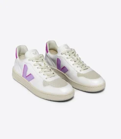 Women VEJA V-10 CWL WHITE ORCHID ULTRAVIOLET