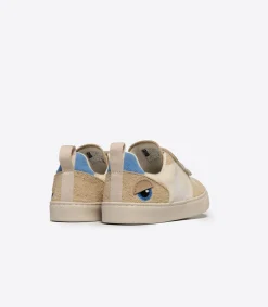 Kids VEJA V-10 FLEECE X BIGSTUFFED PURE WHITE