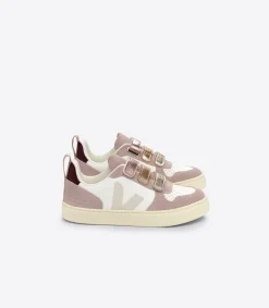 Kids VEJA V-10 LEATHER BONPOINT MULTICO BABE