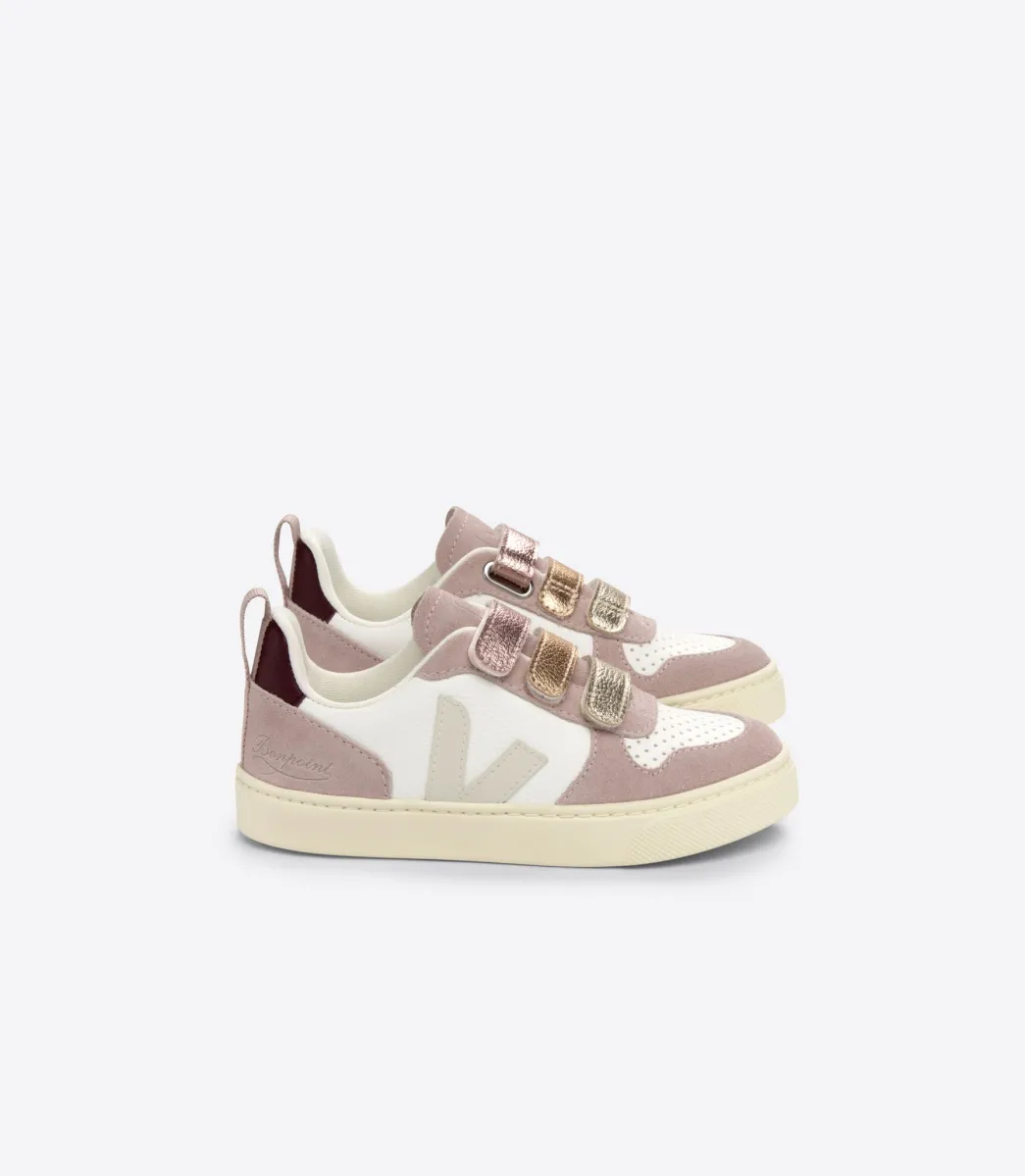 Kids VEJA V-10 LEATHER BONPOINT MULTICO BABE
