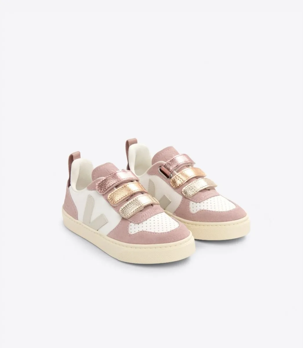 Kids VEJA V-10 LEATHER BONPOINT MULTICO BABE