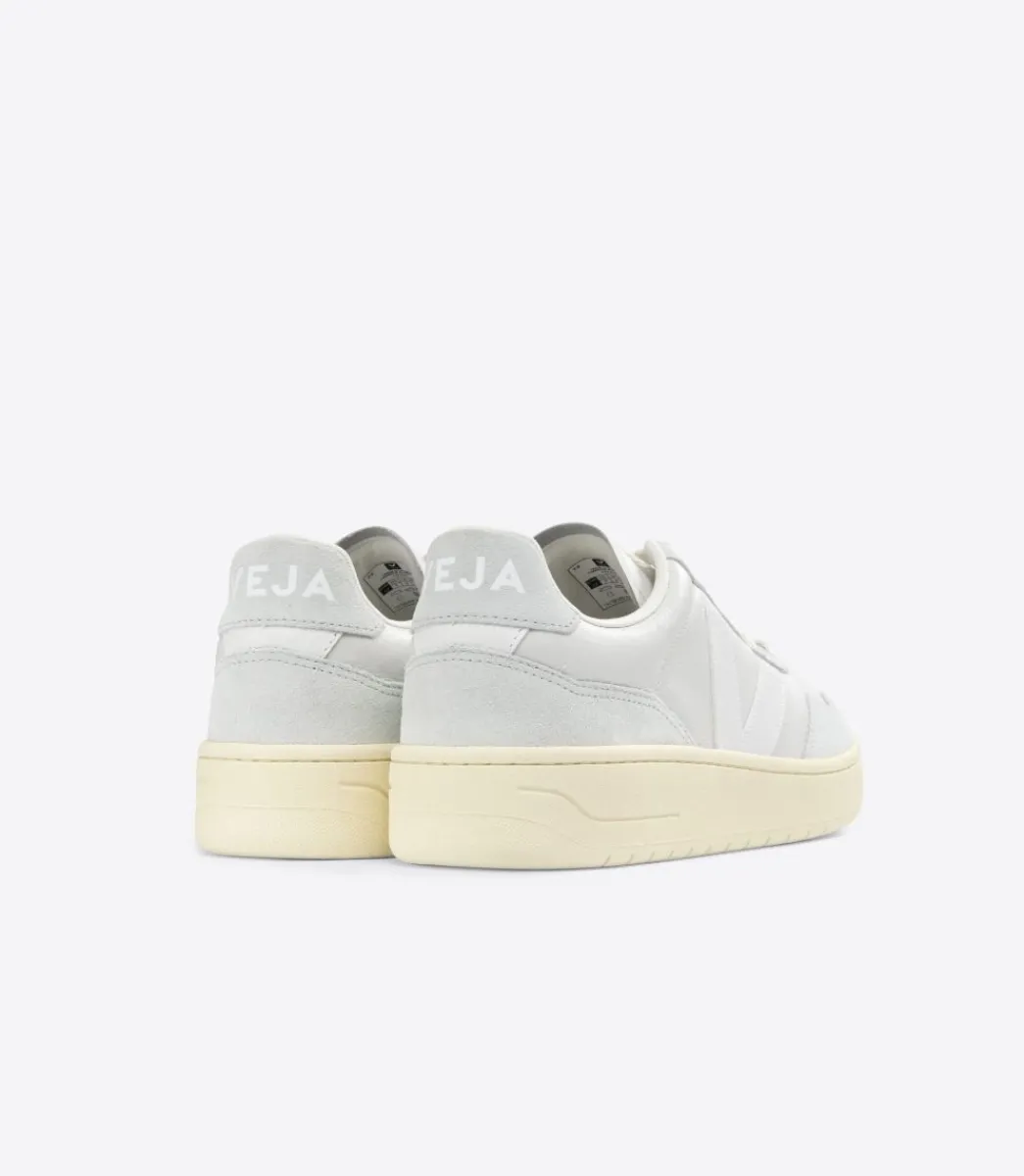 Women VEJA V-90 LEATHER GRAVEL WHITE