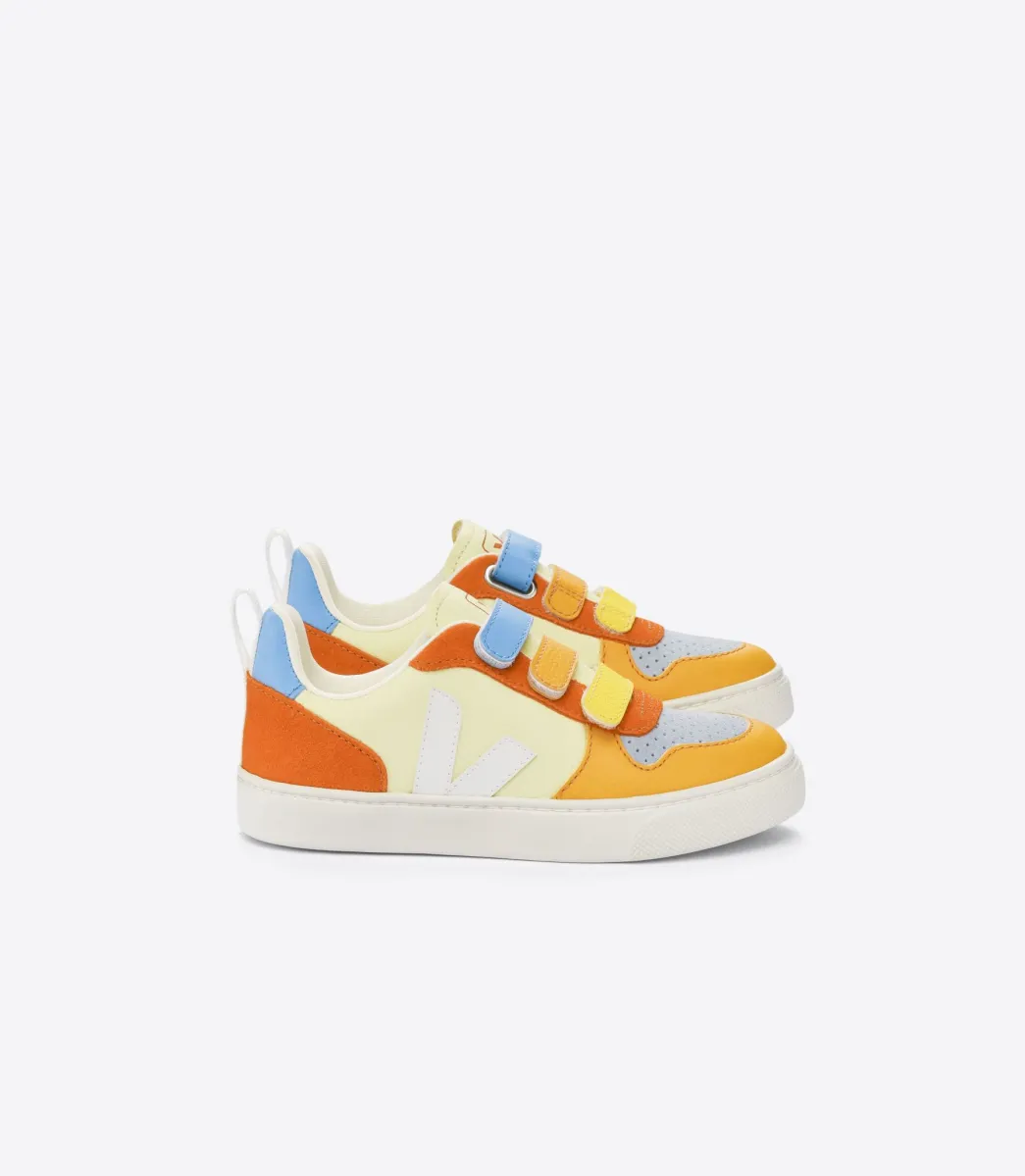 Kids VEJA V-10 LEATHER MULTICO SUN