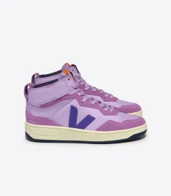 Women VEJA V-95 LEATHER ORCHID PURPLE