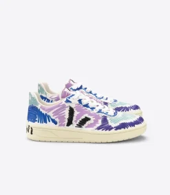 VEJA V-10 LEATHER X MARNI ORCHID BLACK
