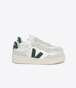Women VEJA V-90 LEATHER WHITE CYPRUS