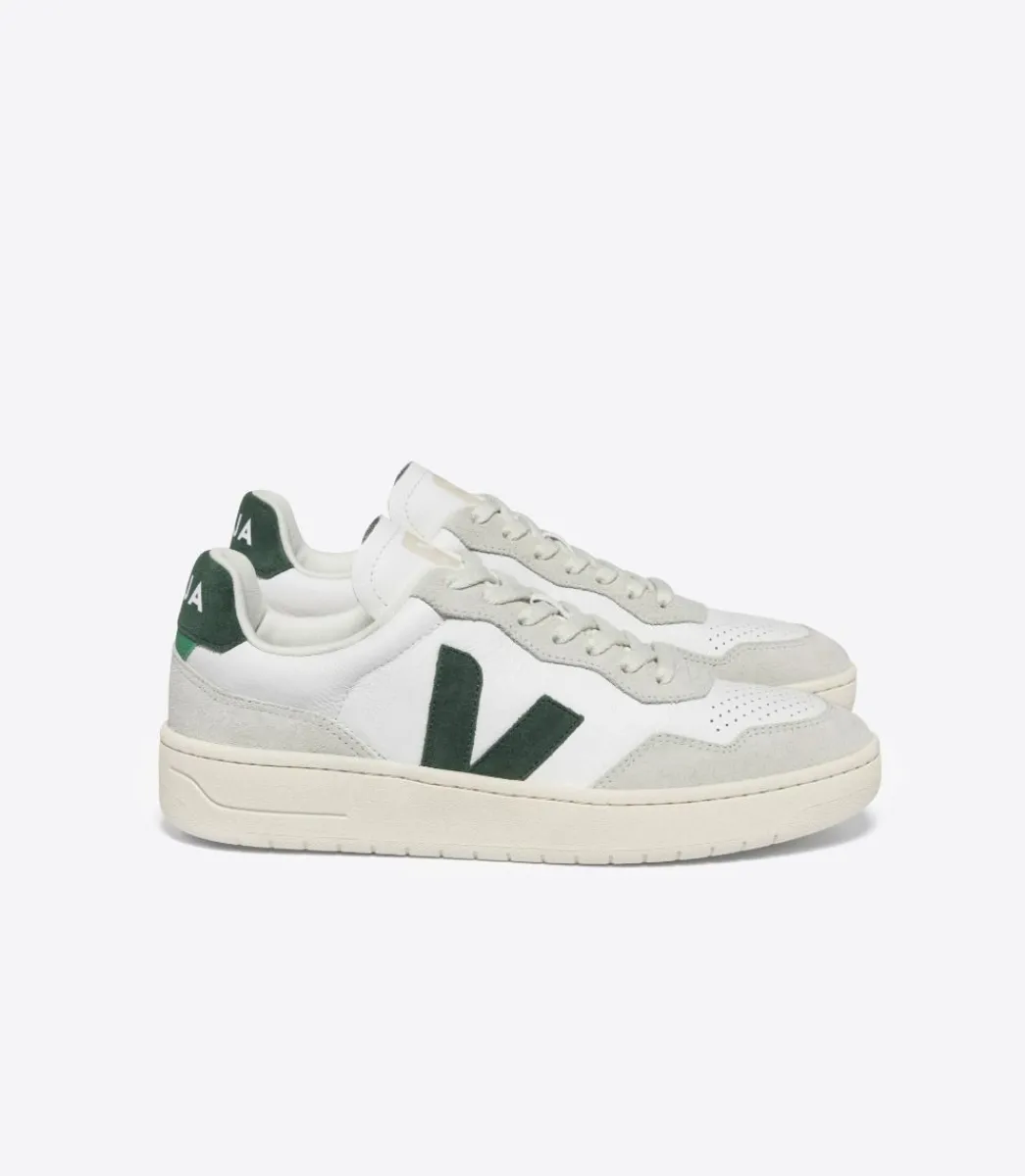 Women VEJA V-90 LEATHER WHITE CYPRUS