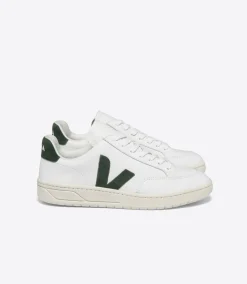 Women VEJA V-12 LEATHER WHITE CYPRUS
