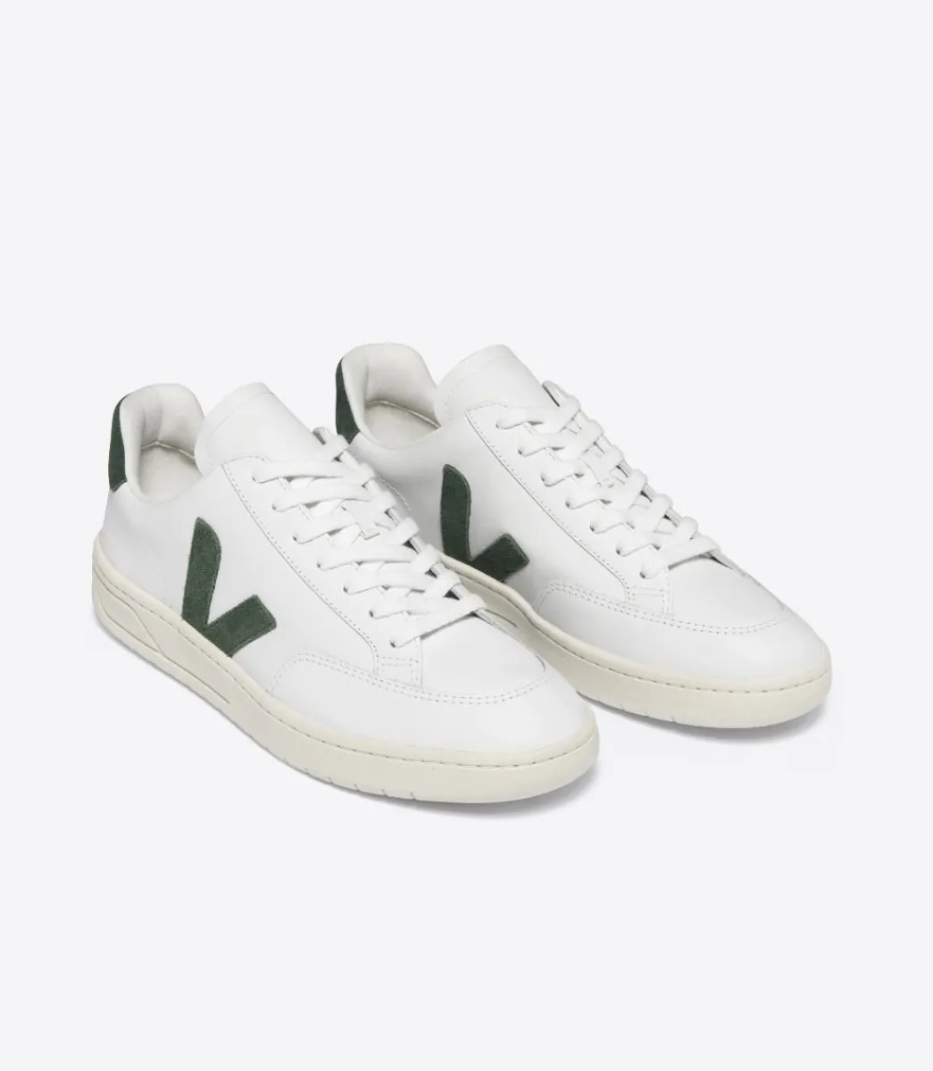 Women VEJA V-12 LEATHER WHITE CYPRUS