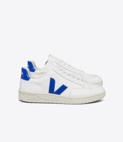 Women VEJA V-12 LEATHER WHITE PAROS