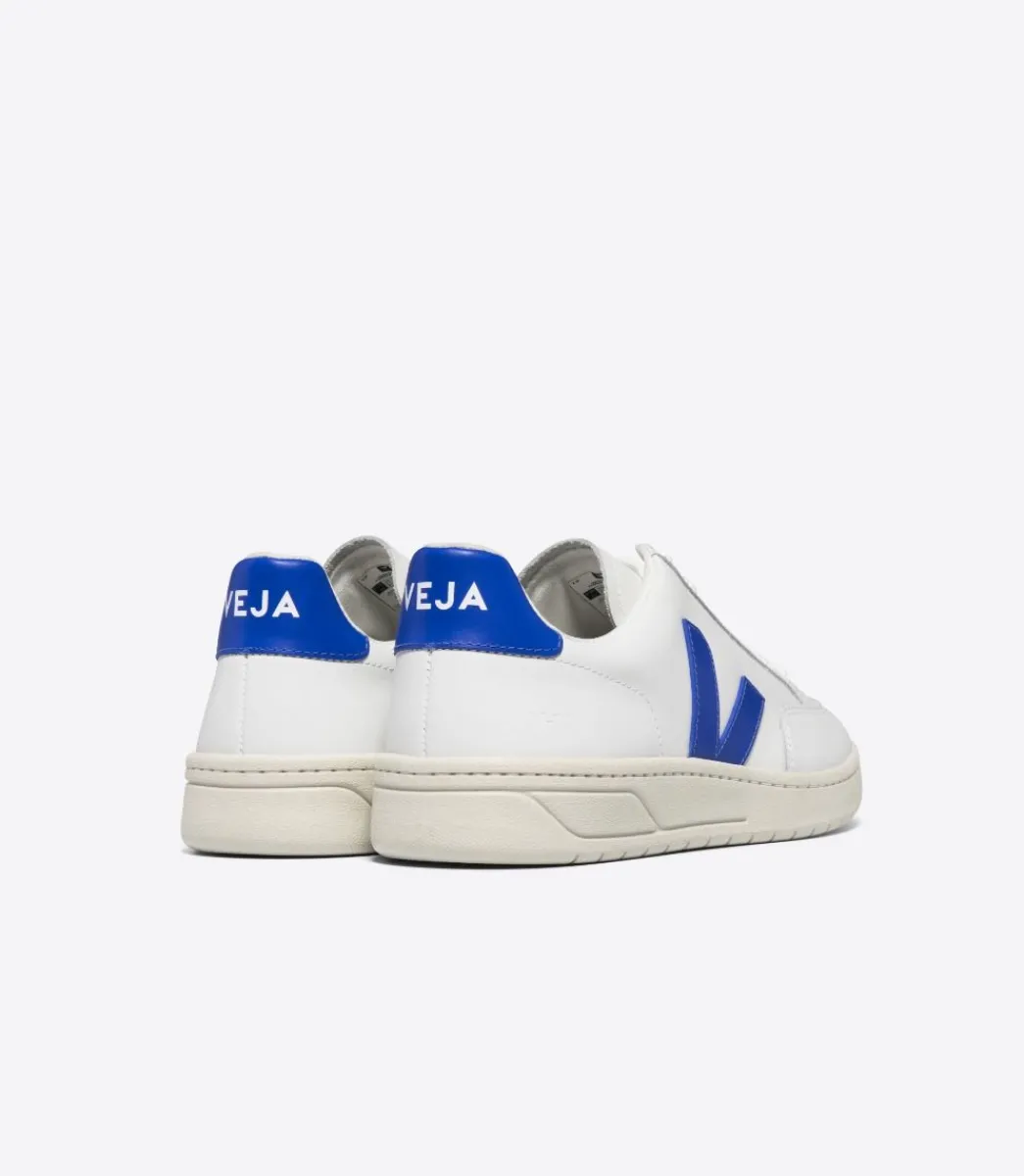 Women VEJA V-12 LEATHER WHITE PAROS