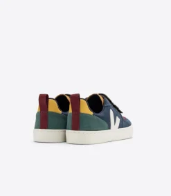 Kids VEJA V-10 SUEDE MULTICO NAUTICO