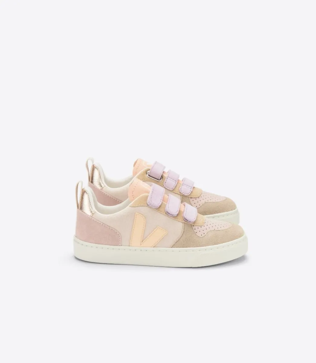 Kids VEJA V-10 SUEDE MULTICO SABLE
