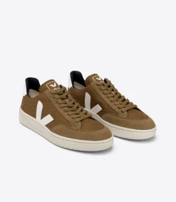 Women VEJA V-12 VEGAN B-MESH TENT WHITE