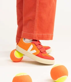 Kids VEJA V-10 X THE ANIMALS OBSERVATORY ORANGE