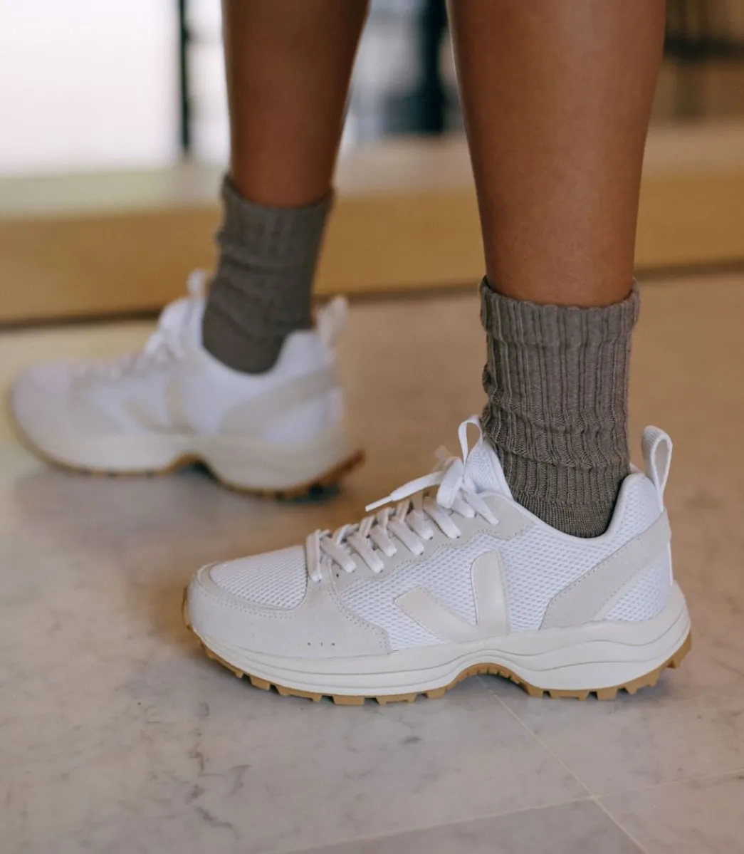 Women VEJA VENTURI ALVEOMESH WHITE PIERRE NATURAL